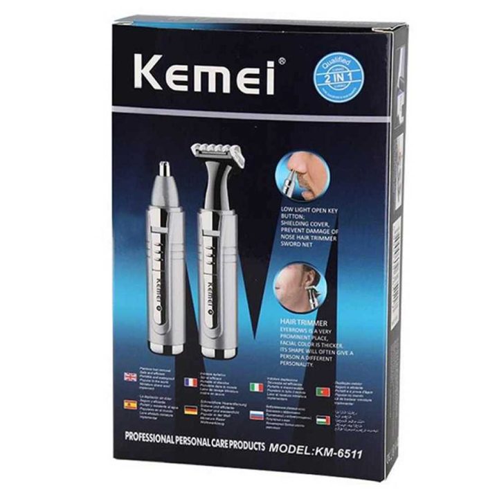 موزن گوش و بینی دوکاره کیمی مدل Kemei KM-6511