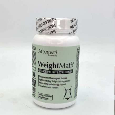 مکمل لاغری ویت مث پلاس افترایو 100% اصل WeightMath Afterave